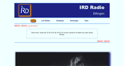Desktop Screenshot of ird-radio.de