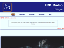 Tablet Screenshot of ird-radio.de